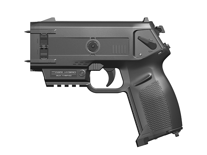 Электрошоковое устройство ГИБРИД - мощное двухзарядное ручное оружие